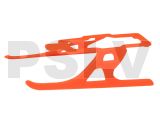  FUP-512  	FUSUNO Plastic Landing Gear Type R Orange   130 X Helicopter